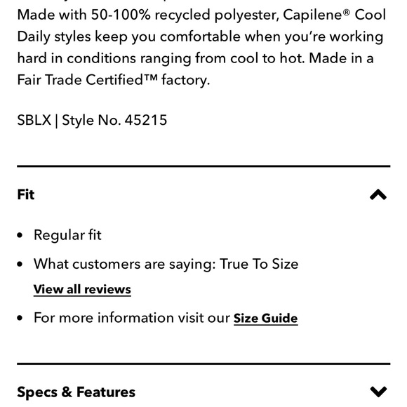 Men’s Patagonia Capilene shirt. Size Large - Picture 5 of 6